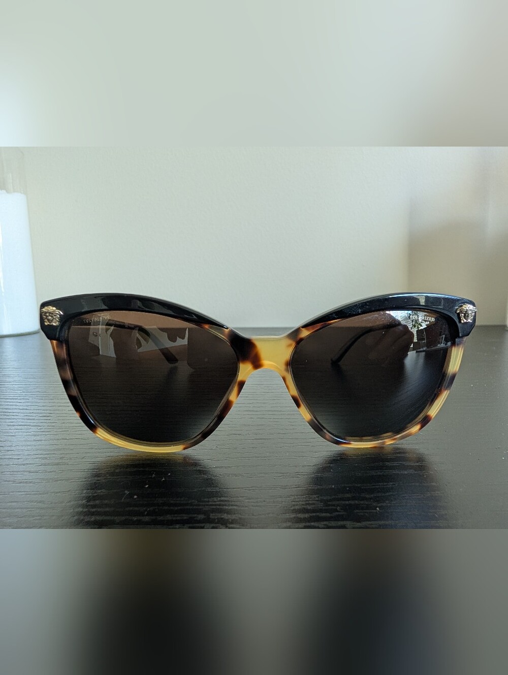 Versace E4313 Tortoiseshell Women's Sunglasses - Brown Lenses